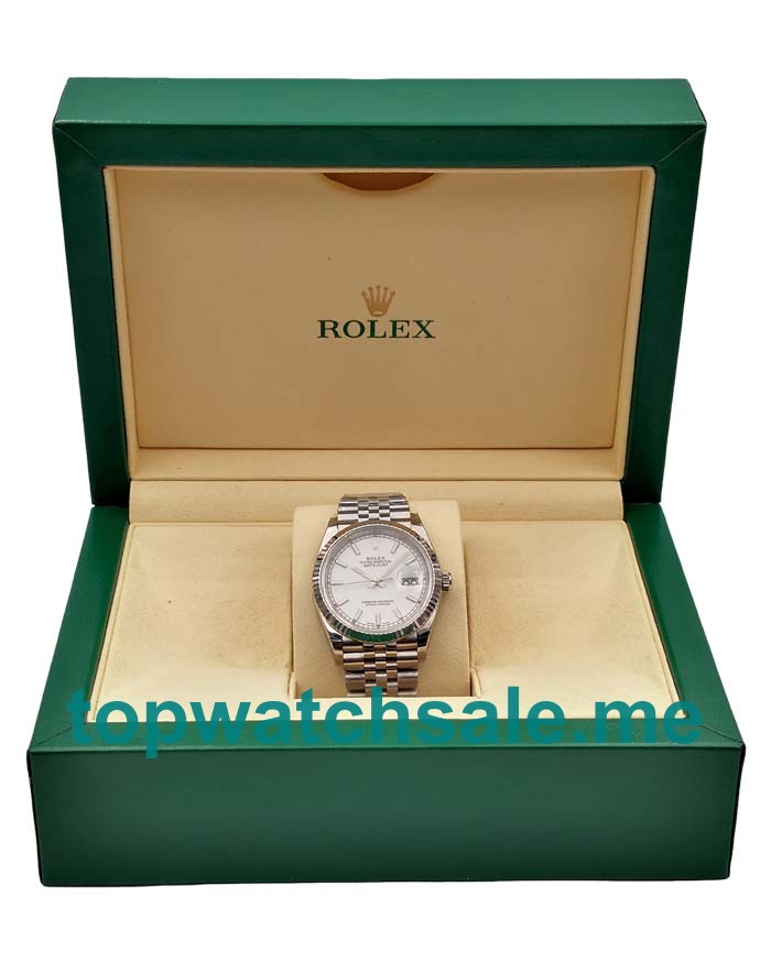 UK Swiss Made Replica Rolex Datejust 116234 With Silver Dials And Steel Cases For Sale