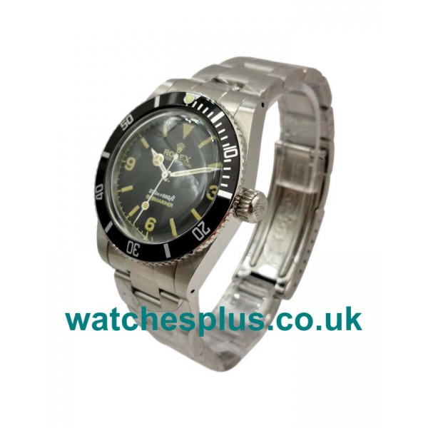 UK AAA Quality Rolex Submariner 5513 Replica Watches With Black Dials For Sale