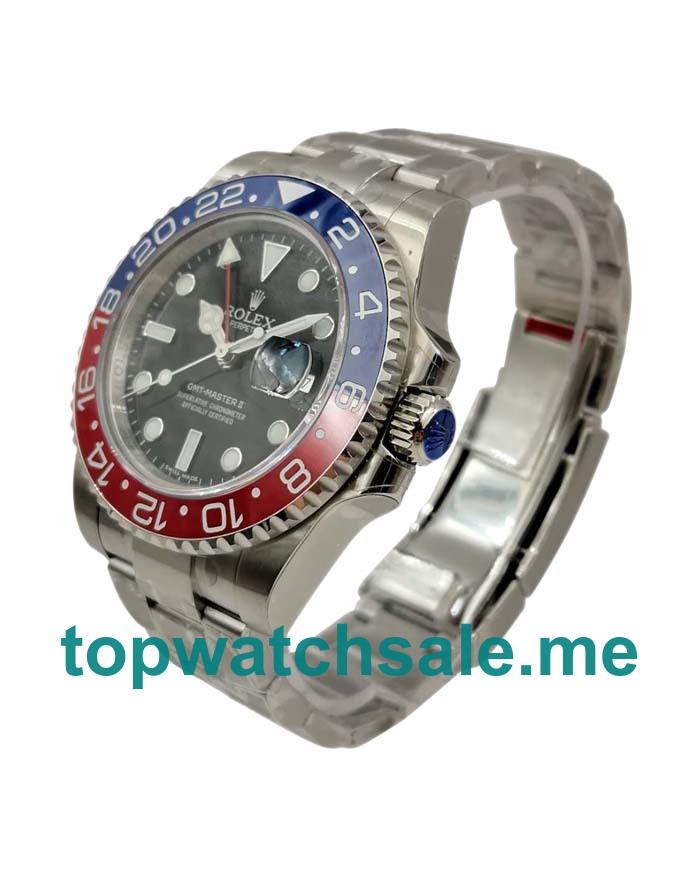 UK Swiss Made Replica Rolex Replica GMT-Master II 116719 With Black Dials For Men