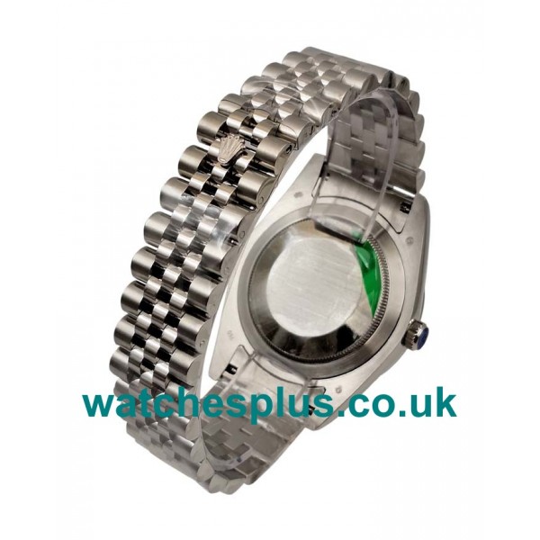 UK Best Quality 41 MM Rolex Datejust 126334 Replica Watches With Blue Dials And Steel Cases Online