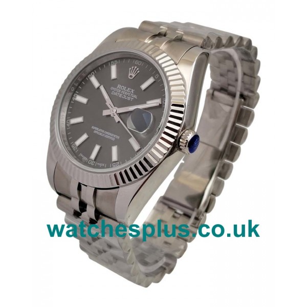 UK Best 1:1 Replica Rolex Datejust 126334 With Anthracite Dials And Steel Cases For Sale