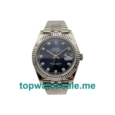 UK Swiss Made Replica Rolex Datejust 126334 41 MM Stainless Steel Cases For Men