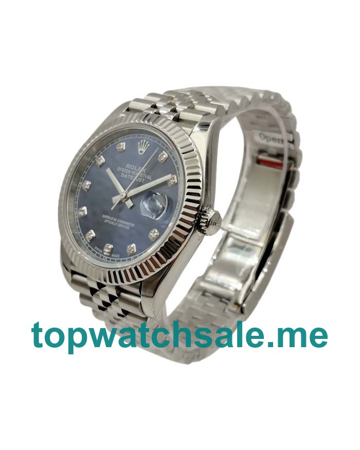 UK Swiss Made Replica Rolex Datejust 126334 41 MM Stainless Steel Cases For Men