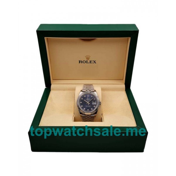 UK Swiss Made Replica Rolex Datejust 126334 41 MM Stainless Steel Cases For Men