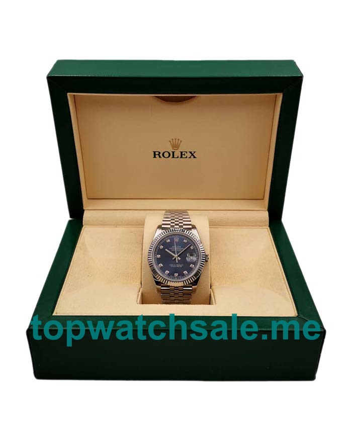 UK Swiss Made Replica Rolex Datejust 126334 41 MM Stainless Steel Cases For Men