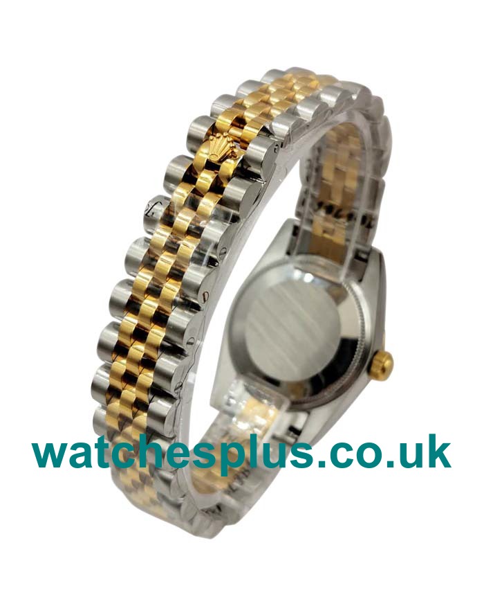 UK Luxury Rolex Datejust 178273 Replica Watches With Champagne Dials For Sale