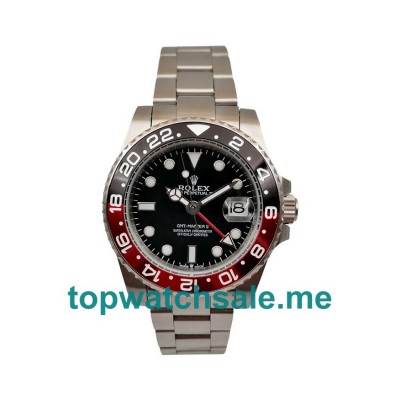 UK Best Quality Rolex GMT-Master II 16710 Replica Watches With Black Dials For Sale