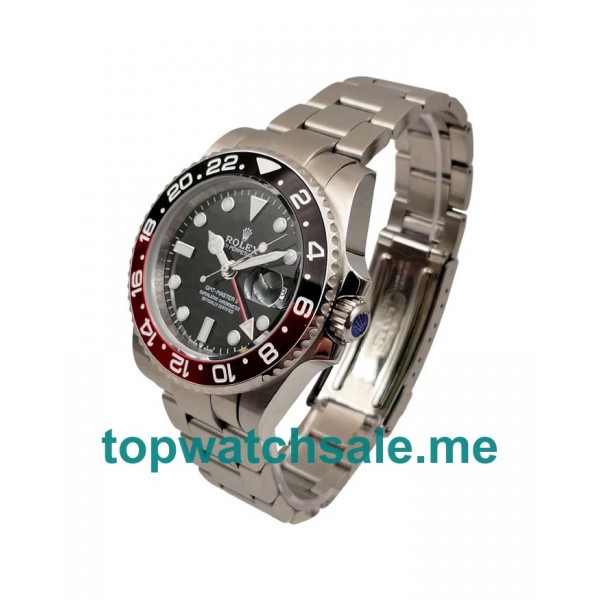 UK Best Quality Rolex GMT-Master II 16710 Replica Watches With Black Dials For Sale