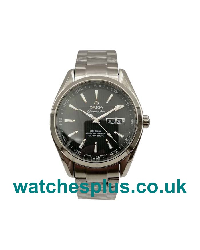 Top Quality Omega Seamaster Aqua Terra 150M 231.10.43.22.06.001 Replica Watches With Black Dials For Men