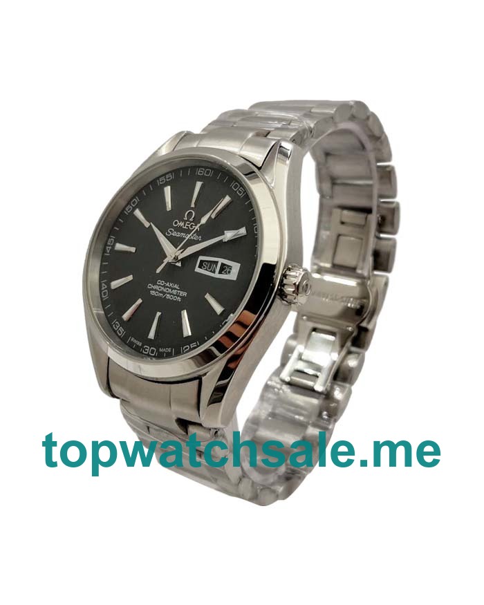 Top Quality Omega Seamaster Aqua Terra 150M 231.10.43.22.06.001 Replica Watches With Black Dials For Men