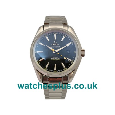 UK Best Quality Omega Seamaster Aqua Terra 150 M 231.10.42.21.01.002 Replica Watches With Black Dials Online