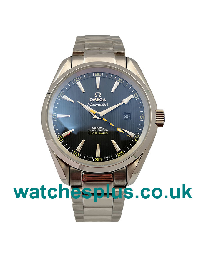 UK Best Quality Omega Seamaster Aqua Terra 150 M 231.10.42.21.01.002 Replica Watches With Black Dials Online