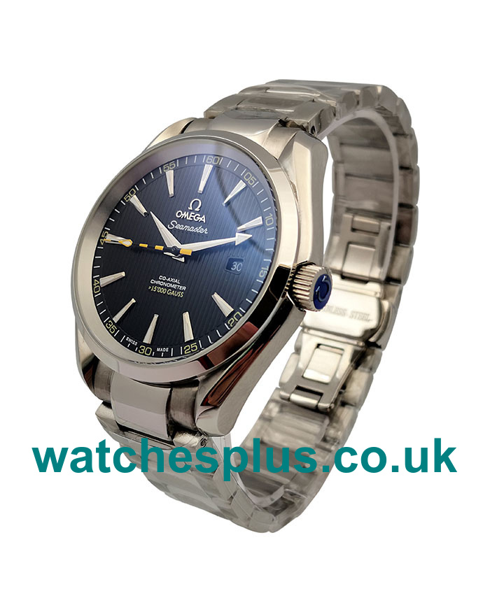 UK Best Quality Omega Seamaster Aqua Terra 150 M 231.10.42.21.01.002 Replica Watches With Black Dials Online