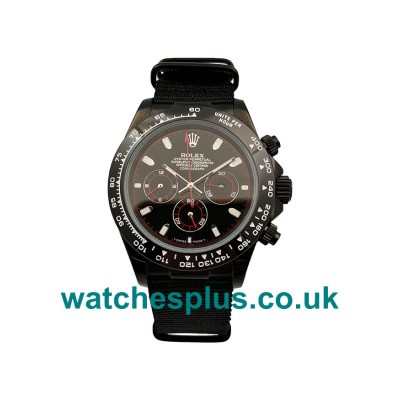 Perfect 1:1 Rolex Daytona 16519 Replica Watches With Black Dials For Men