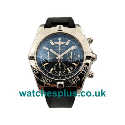 UK Best Quality Replica Breitling Chronomat AB0110 With Blue Dials For Sale