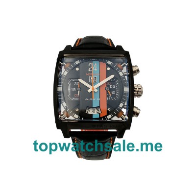 UK Luxury Replica TAG Heuer Monaco CAL5110.FC6265 With Black Dials Steel Cases Online