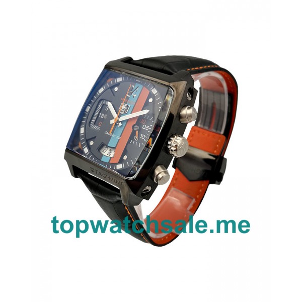 UK Luxury Replica TAG Heuer Monaco CAL5110.FC6265 With Black Dials Steel Cases Online