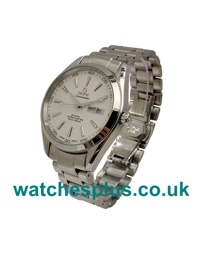 UK Perfect Omega Seamaster Aqua Terra 150 M 231.10.43.22.02.001 Replica Watches With White Dials For Sale