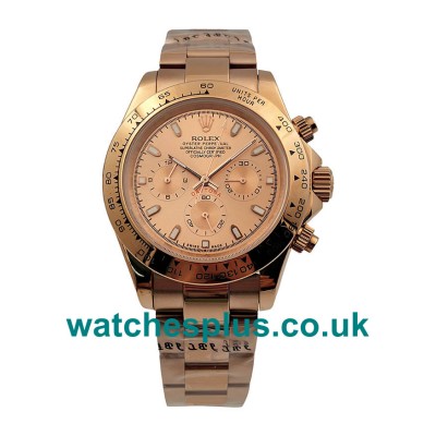 AAA Quality Rolex Daytona 116505 Fake Watches With Pink Dials For Sale