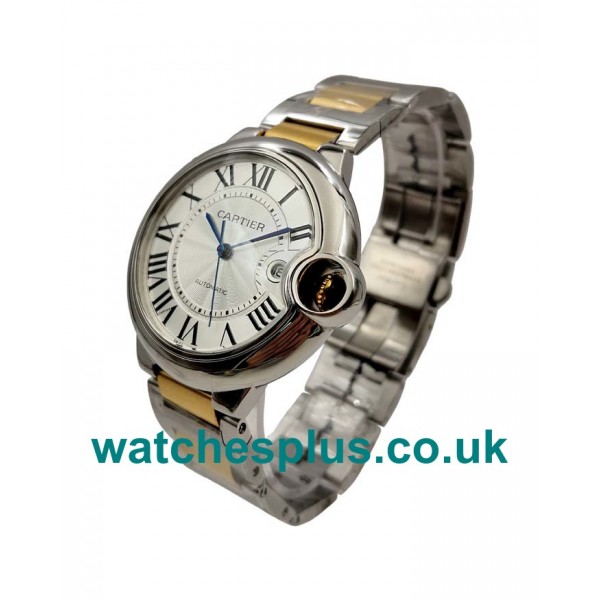 UK Swiss Made Replica Cartier Ballon Bleu W69009Z3 With Silver Dials For Sale