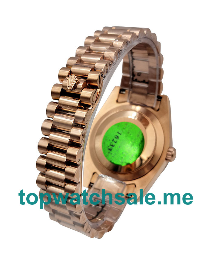 High Quality Rolex Day-Date II 218235 Fake Watches With Chocolate Dials For Sale