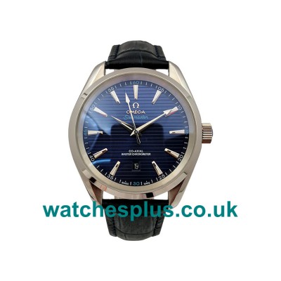 UK Best Quality Omega Seamaster Aqua Terra 150 M 220.13.41.21.03.001 Replica Watches With Blue Dials For Sale