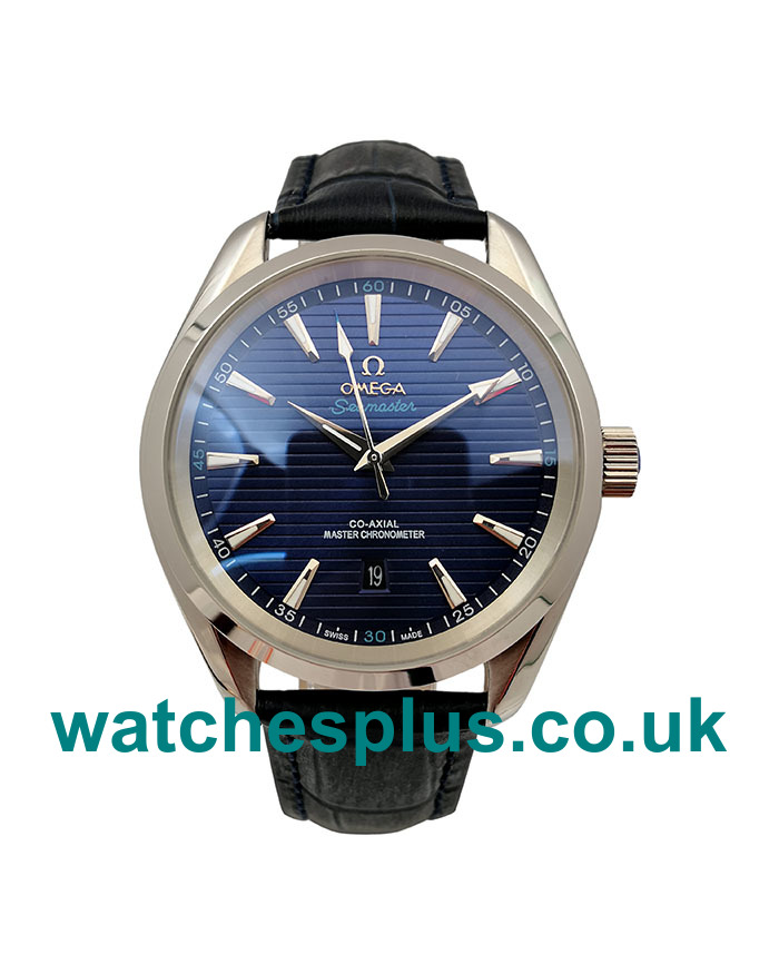 UK Best Quality Omega Seamaster Aqua Terra 150 M 220.13.41.21.03.001 Replica Watches With Blue Dials For Sale