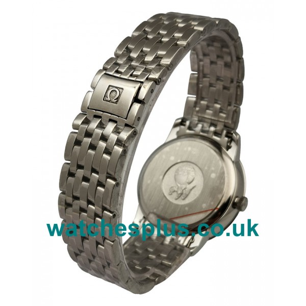 UK Top Swiss 39.5 MM Omega De Ville 424.10.40.20.06.001 Replica Watches With Gray Dials For Men