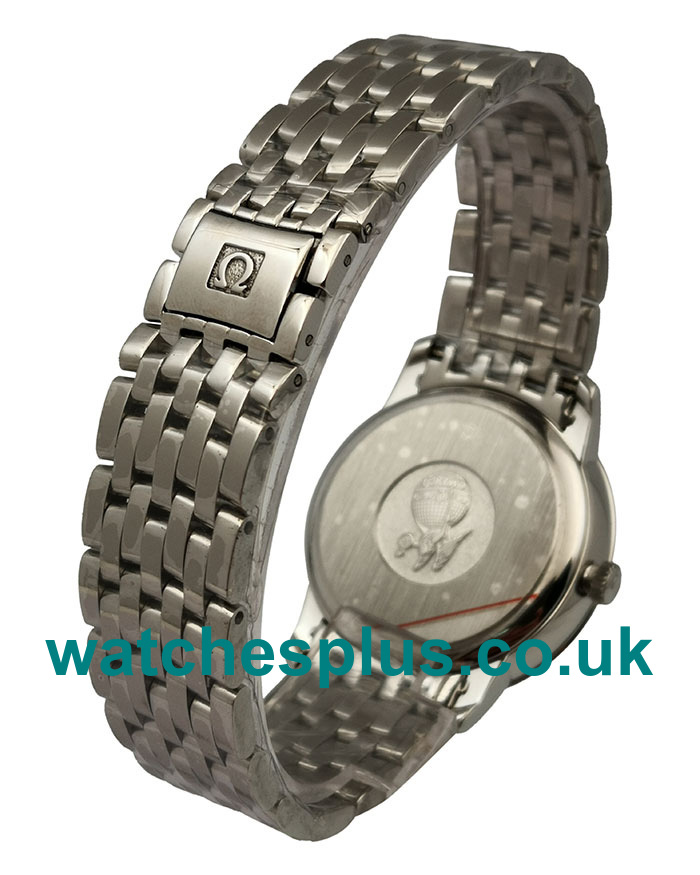 UK Top Swiss 39.5 MM Omega De Ville 424.10.40.20.06.001 Replica Watches With Gray Dials For Men