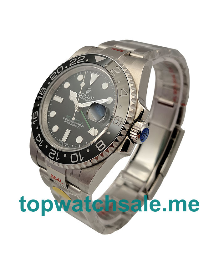 UK Best Quality Rolex GMT-Master II 116710LN Replica Watches For Men