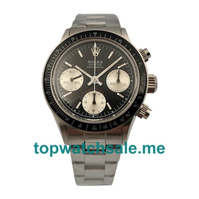 UK Best Quality Rolex Daytona 6263 Replica Watches With Gray Dials For Sale