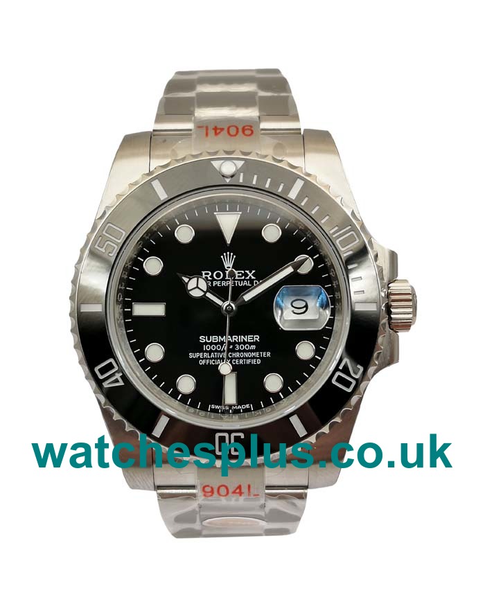 UK Best Replica Rolex Submariner Date 116610LN 2018 N V8S Stainless Steel Black Dial Swiss 3135