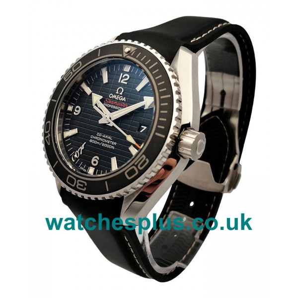 UK High Quality Fake Omega Seamaster Planet Ocean 215.33.44.21.01.001 With Black Dials For Men