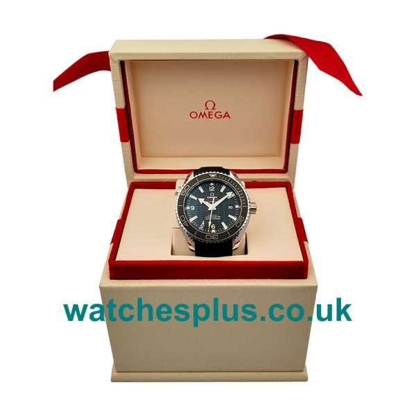 UK High Quality Fake Omega Seamaster Planet Ocean 215.33.44.21.01.001 With Black Dials For Men