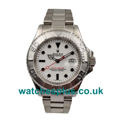 UK Cheap Rolex Yacht-Master 16622 Replica Watches With White Dials For Sale