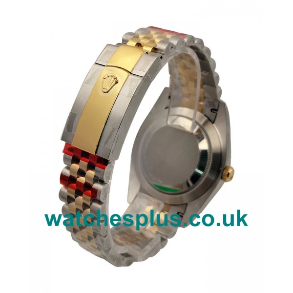 UK Top Quality Replica Rolex Datejust II 116333 41MM EW Stainless Steel & Yellow Gold Black Dial Swiss 3235