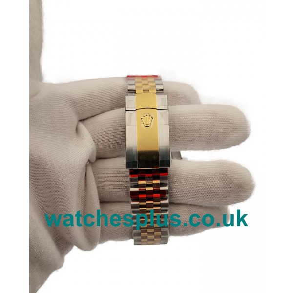 UK Top Quality Replica Rolex Datejust II 116333 41MM EW Stainless Steel & Yellow Gold Black Dial Swiss 3235