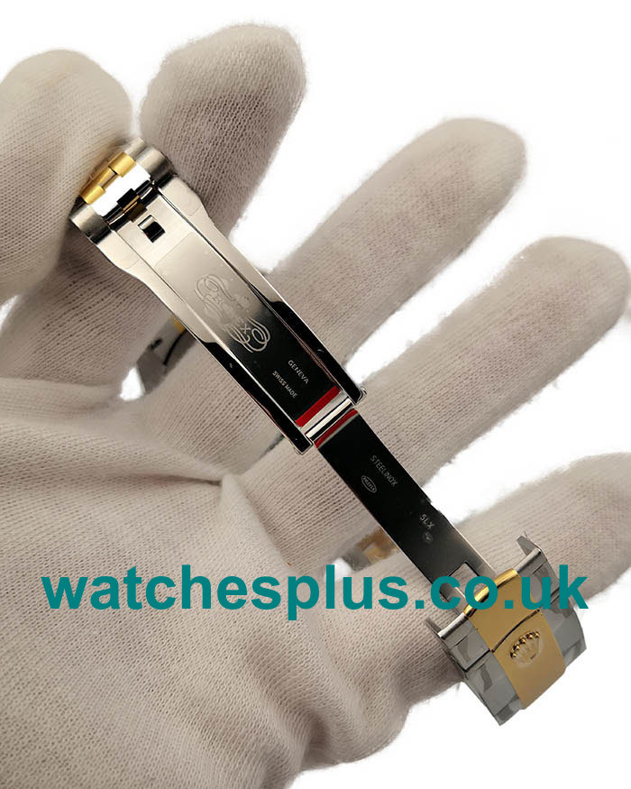 UK Top Quality Replica Rolex Datejust II 116333 41MM EW Stainless Steel & Yellow Gold Black Dial Swiss 3235