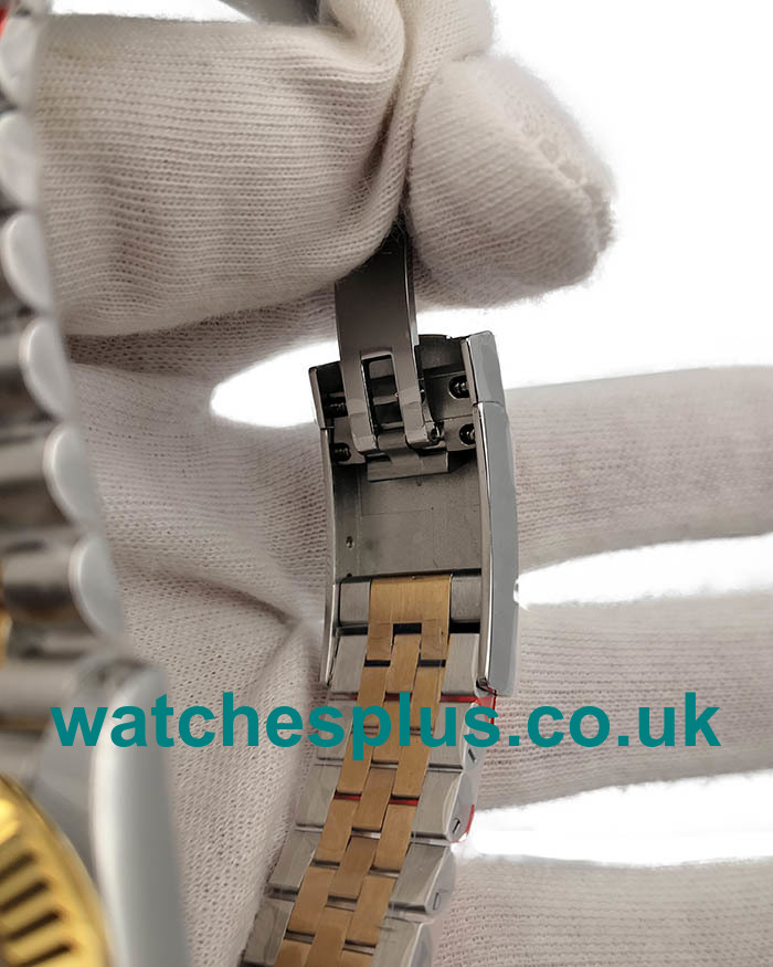 UK Top Quality Replica Rolex Datejust II 116333 41MM EW Stainless Steel & Yellow Gold Black Dial Swiss 3235