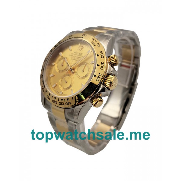 UK Top Quality Replica Rolex Daytona Cosmograph Watches With Champagne Dial For Sale