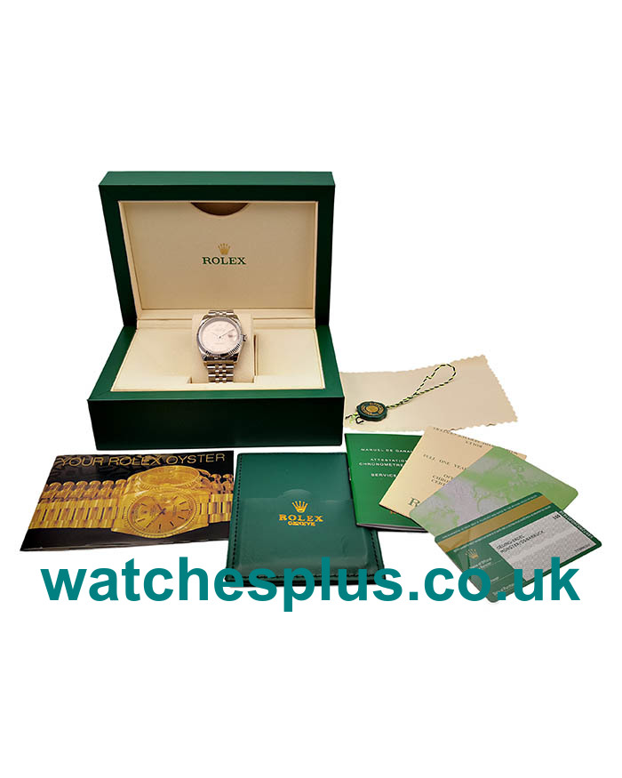 UK 36 MM High Quality Replica Rolex Datejust 116234 With Rhodium Dials And Steel Cases For Sale