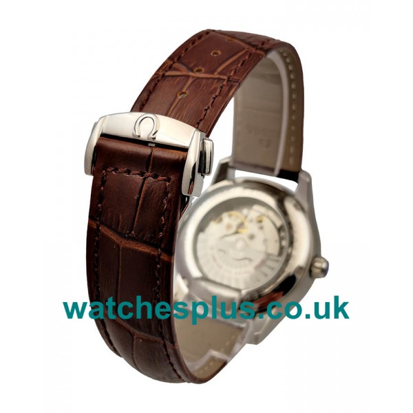 High Quality Omega De Ville Hour Vision 431.10.41.21.003 Fake Watches With Brown Dials For Men