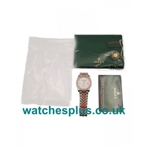 UK Best 1:1 Rolex Datejust 116233 Replica Watches With Mother-Of-Pearl Dials For Sale