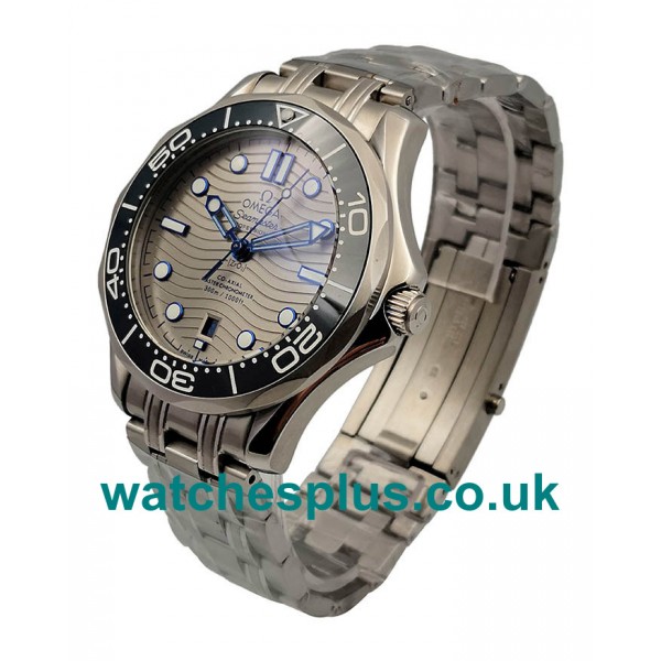 UK High Quality Omega Seamaster 300 M 210.30.42.20.06.001 Replica With Gray Dials For Sale