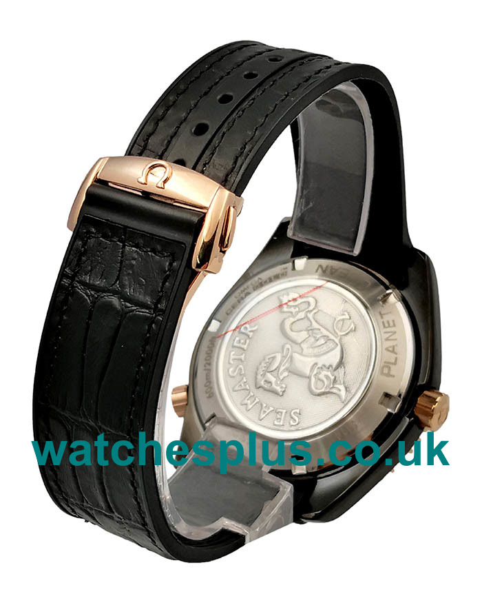 UK Perfect 1:1 Omega Seamaster Planet Ocean 215.63.46.22.01.001 Replica With Black Dials For Men