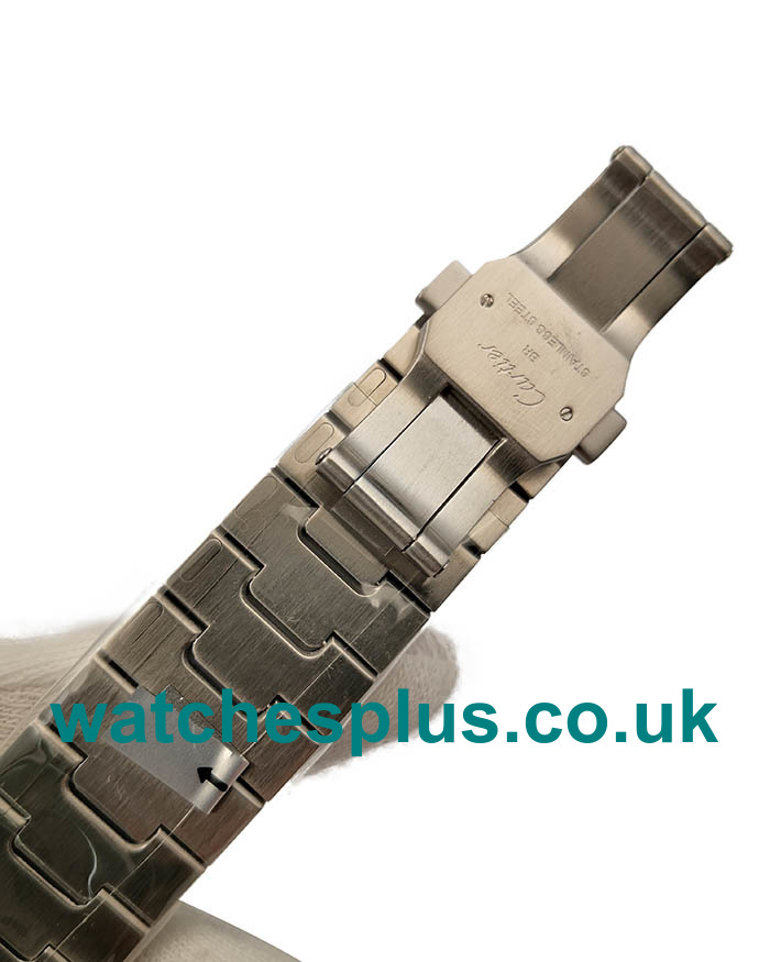 UK Best 1:1 Cartier Santos WHSA0015 Replica Watches With Skeleton Dials For Sale