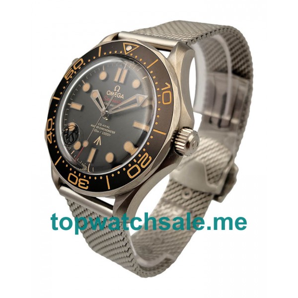 UK AAA Quality Fake Omega Seamaster 300 M 210.92.42.20.01.001 With Black Dials And Titanium Cases