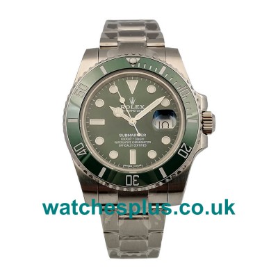 UK Online Replica Rolex Submariner Date 116610LV 2018 N V9S Stainless Steel 904L Green Dial Swiss 3135 Watches