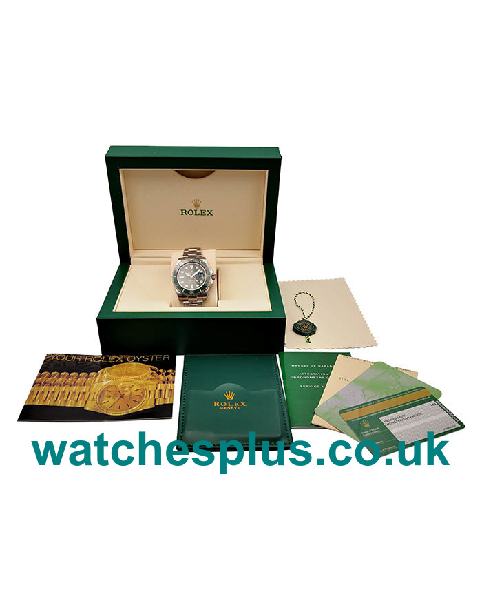 UK Online Replica Rolex Submariner Date 116610LV 2018 N V9S Stainless Steel 904L Green Dial Swiss 3135 Watches