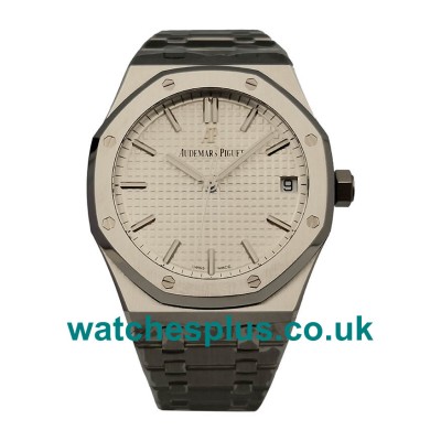 UK Swiss Made Fake Audemars Piguet Royal Oak 15500ST.OO.1220ST.04 White Dials Steel Cases Online